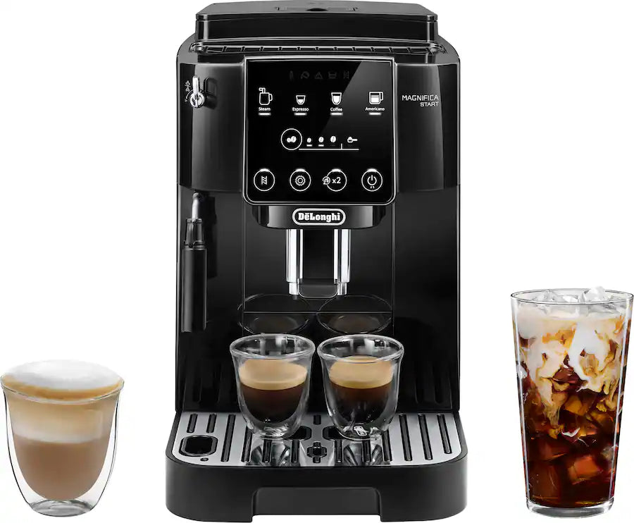De'Longhi Magnifica Start ECAM22022B Automatic Coffee and Espresso Machine with Manual Milk Frother - Black