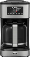 Bella Pro 12-Cup Programmable Coffee Maker Stainless Steel