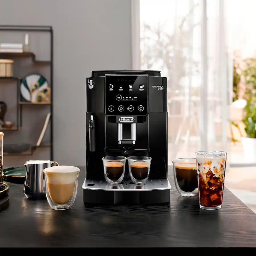 De'Longhi Magnifica Start ECAM22022B Automatic Coffee and Espresso Machine with Manual Milk Frother - Black