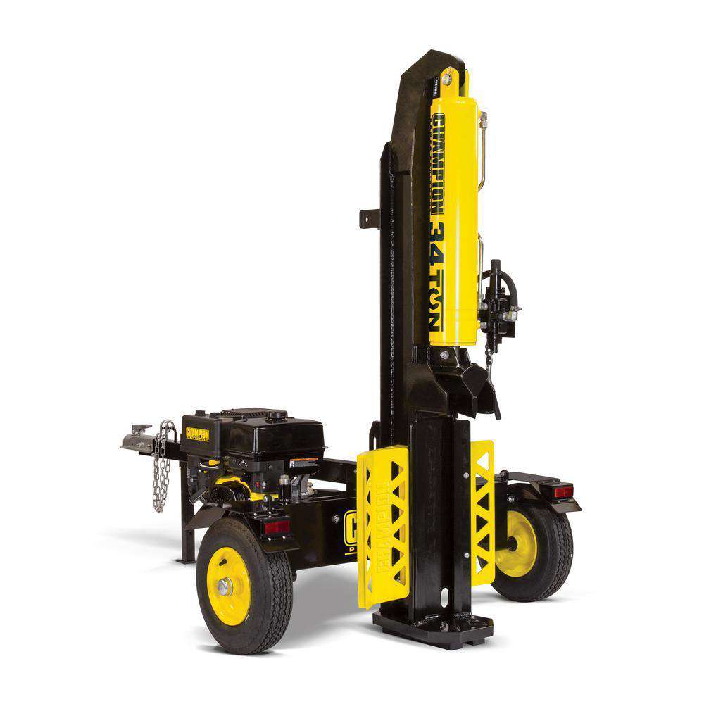 Champion 100425 34-Ton 338cc Gas Log Splitter, Horizontal/Vertical