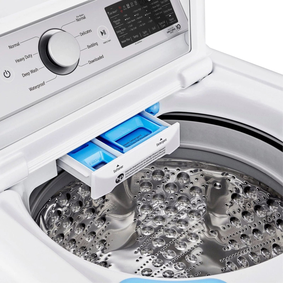 LG WT7400CW 5.5 cu. ft. Smart Top-Load Washer with TurboWash3D - Alpine White