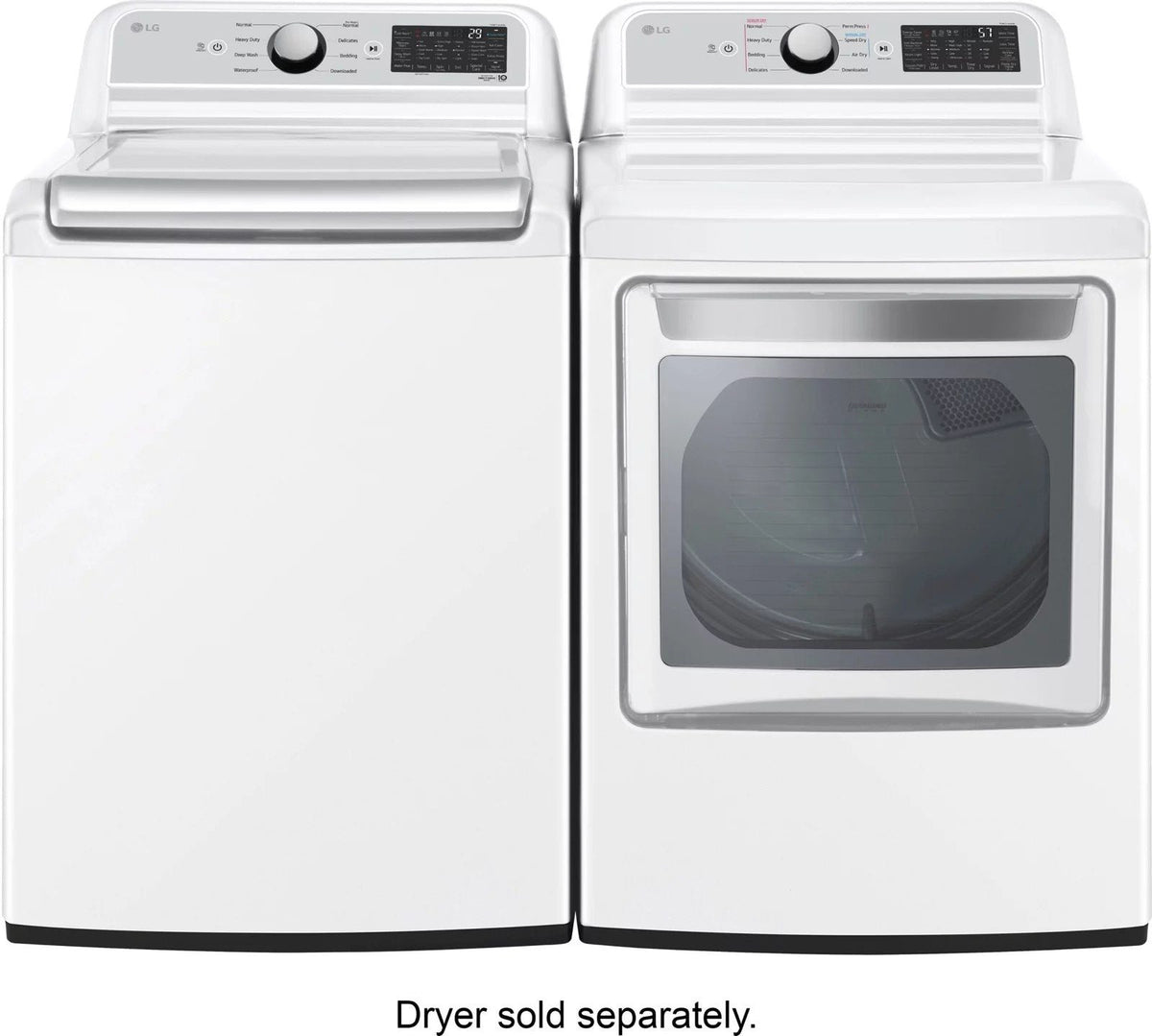 LG WT7400CW 5.5 cu. ft. Smart Top-Load Washer with TurboWash3D - Alpine White