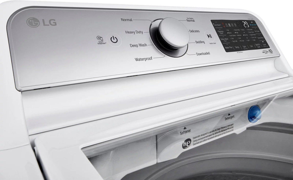 LG WT7400CW 5.5 cu. ft. Smart Top-Load Washer with TurboWash3D - Alpine White