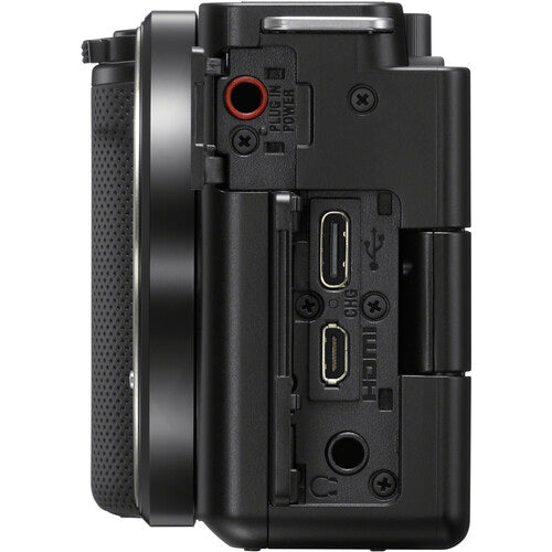 Sony ZV-E10 Mirrorless Camera with 16-50mm Lens, Black