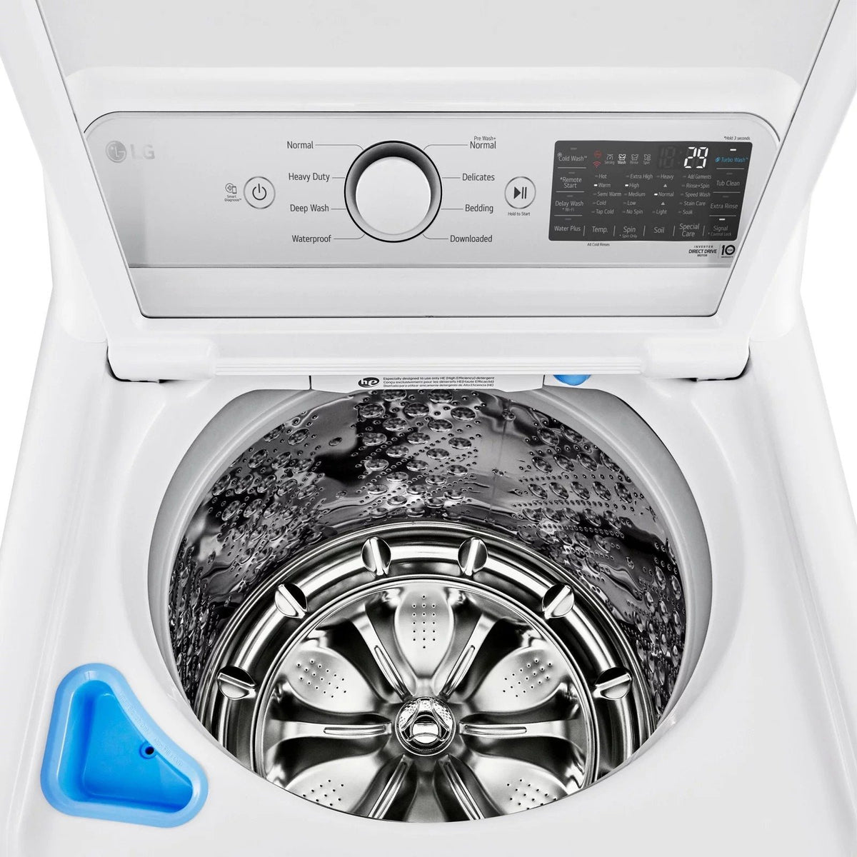 LG WT7400CW 5.5 cu. ft. Smart Top-Load Washer with TurboWash3D - Alpine White