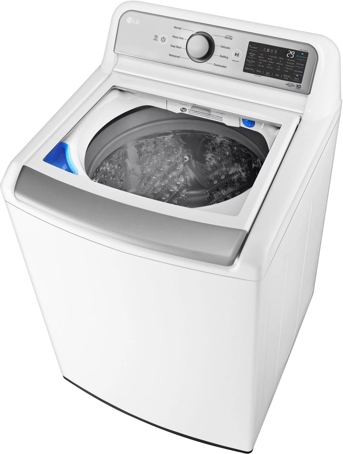 LG WT7400CW 5.5 cu. ft. Smart Top-Load Washer with TurboWash3D - Alpine White