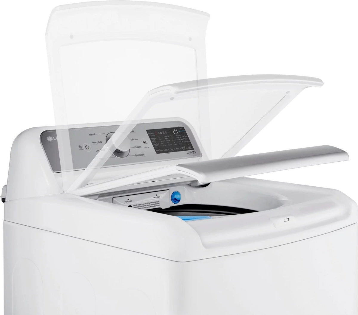 LG WT7400CW 5.5 cu. ft. Smart Top-Load Washer with TurboWash3D - Alpine White