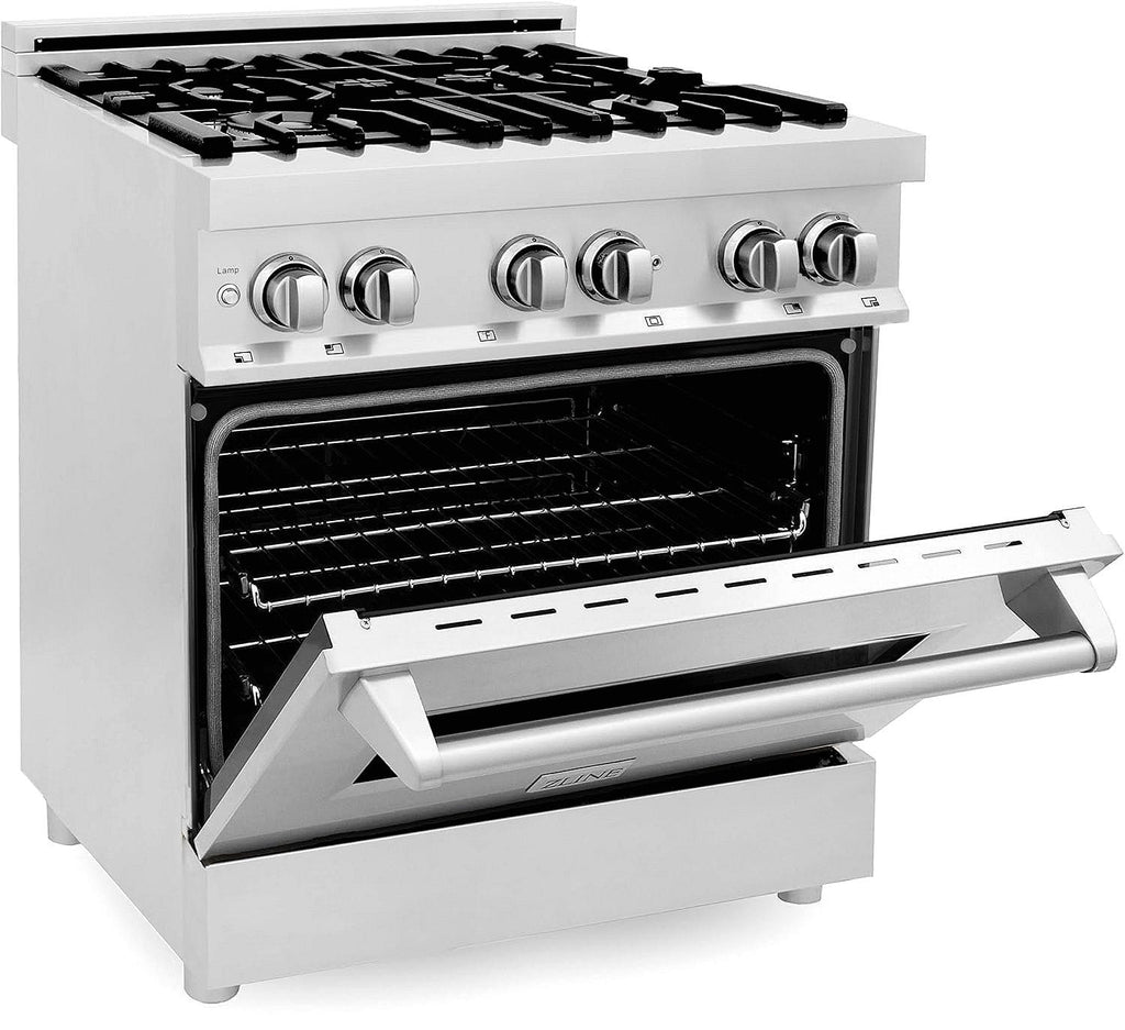 ZLINE Legacy 30 in. Dual-Fuel Range with Gas Cooktop and Electric Convection Oven (RA30)