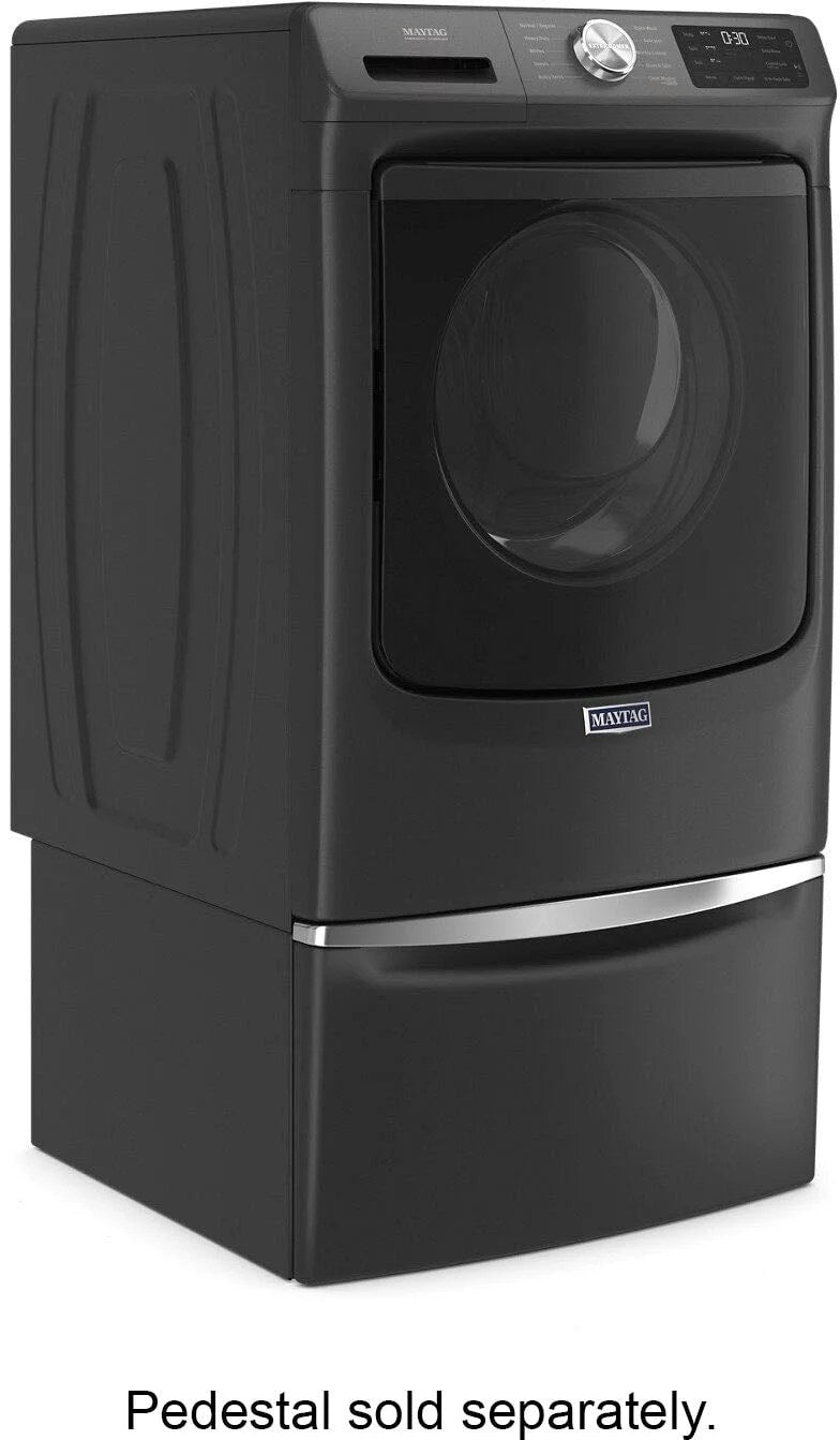 Maytag 4.5 cu. ft. Front-Load Washer with Steam and Extra Power - Volcano Black