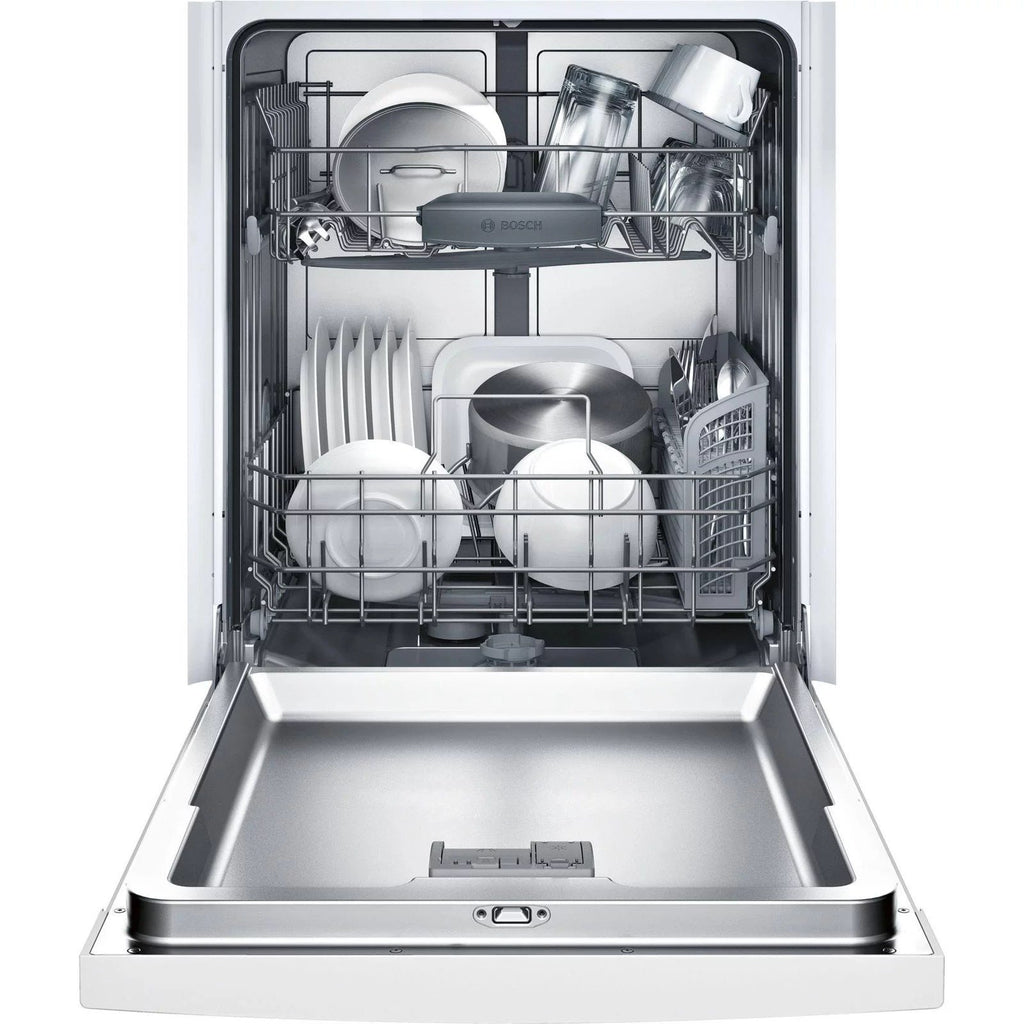 Bosch Ascenta 24 in. Built-In Dishwasher, White (SHE3AR72UC)