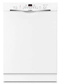 Bosch Ascenta 24 in. Built-In Dishwasher, White (SHE3AR72UC)