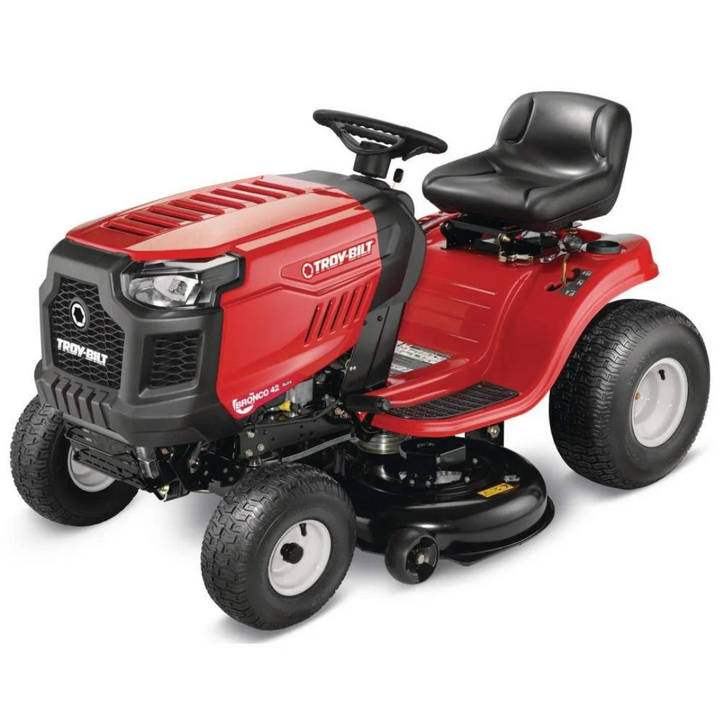 Troy-Bilt Bronco 42-Inch 19 HP Automatic Drive Gas Riding Lawn Tractor
