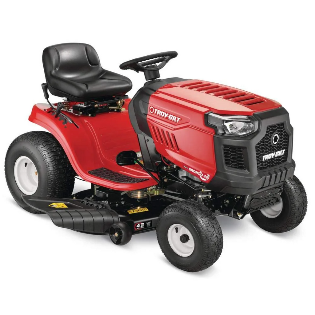Troy-Bilt Bronco 42-Inch 19 HP Automatic Drive Gas Riding Lawn Tractor