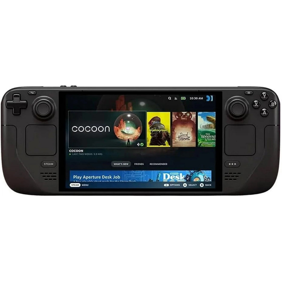 Valve Steam Deck OLED 2 TB Handheld Gaming Console with 256 GB microSD Card - Black