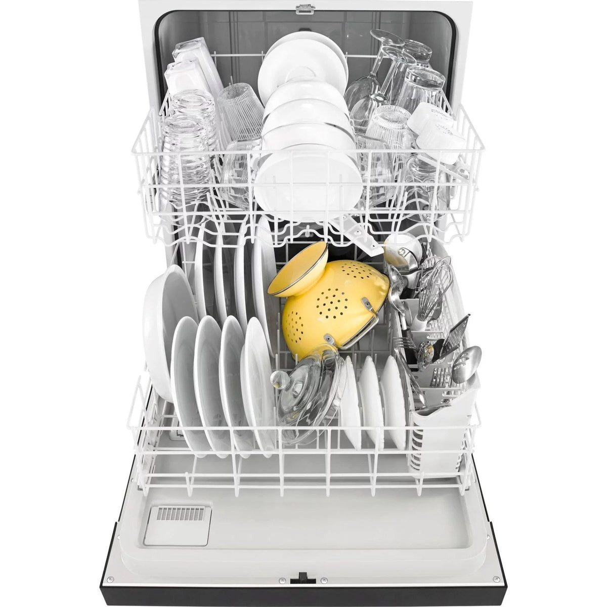 Whirlpool WDF330PAHB 24-Inch Built-In Dishwasher with 1-Hour Wash, Heated Dry and Soil Sensor - Black