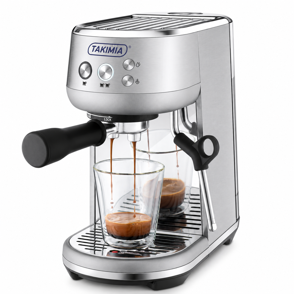 Takimia Compacta Espresso Machine - Compact 54 mm Portafilter with Rapid Heat-Up