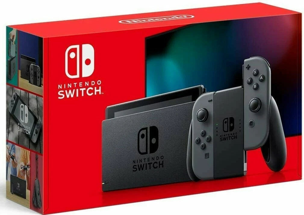 Nintendo Switch Gray Joy Cons 32GB Gaming Console