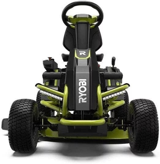Ryobi 38 inches 100 Ah Battery Electric Rear Engine Riding Lawn Mower RY48111