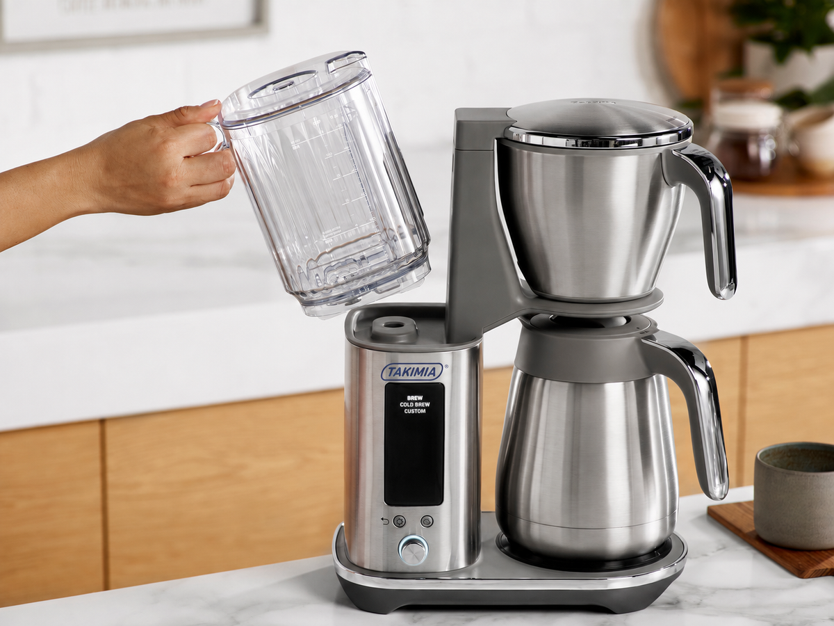 Takimia LuxeTherm Coffee Maker - Precision Brewer with Thermal Carafe