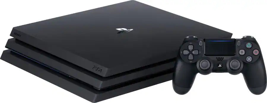 Sony PlayStation 4 Pro Console, DUALSHOCK 4 wireless controller, Headset, Premium HDMI cable, Power cable, USB cable, Owne