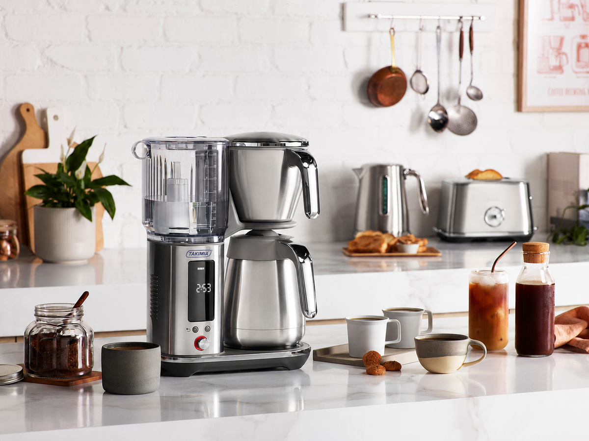 Takimia LuxeTherm Coffee Maker - Precision Brewer with Thermal Carafe