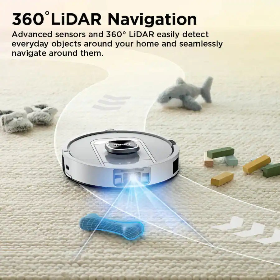 Shark PowerDetect ThermaCharged Robot Vacuum and Mop 2-in-1 with NeverTouch Pro Base