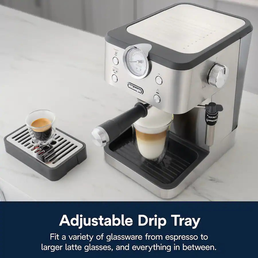 De'Longhi Classic Espresso Machine, Stainless Steel